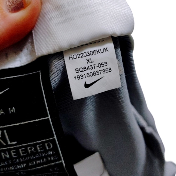 Nike Vapor Gray Select High Baseball Pants Mens Size Extra Large XL NWT - Picture 10 of 14